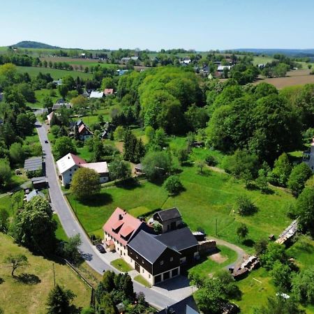 Ferienwohnung Aus-Zeit Auf Dem Lande Bad Gottleuba-Berggiesshuebel Ngoại thất bức ảnh