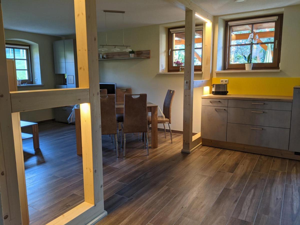 Ferienwohnung Aus-Zeit Auf Dem Lande Bad Gottleuba-Berggiesshuebel Ngoại thất bức ảnh