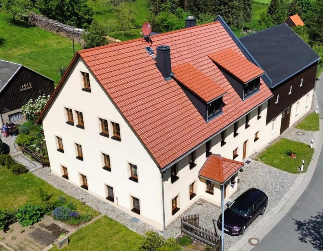 Ferienwohnung Aus-Zeit Auf Dem Lande Bad Gottleuba-Berggiesshuebel Ngoại thất bức ảnh